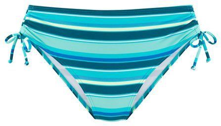 s.Oliver Bikini-Hose seitlich regulierbar und mit trendigem Streifen-Design
