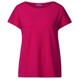 STREET ONE T-Shirt mit U-Boot-Ausschnitt