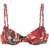 LASCANA Bügel-Bikini-Top Ava, im tropischen Design