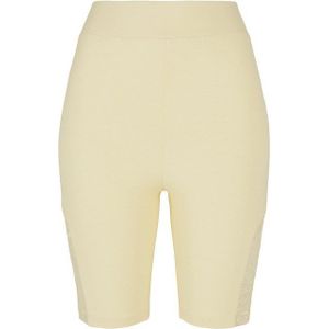 URBAN CLASSICS Radlerhose Urban Classics Damen Ladies High Waist Lace Inset Cycle Shorts (1-tlg)