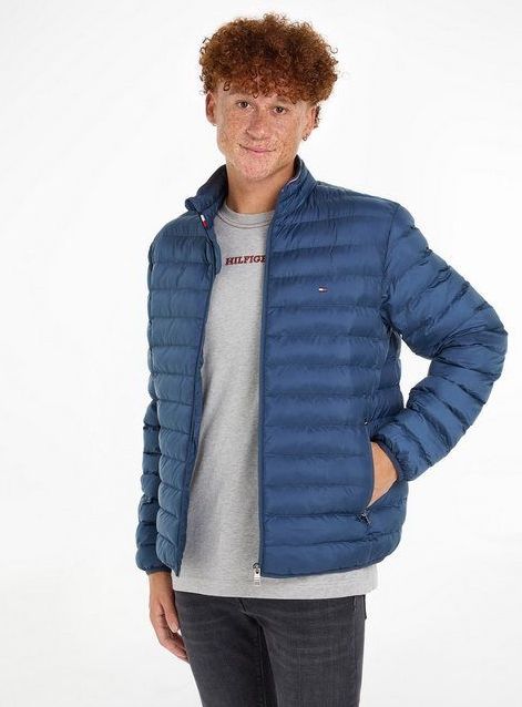 Tommy Hilfiger Steppjacke PACKABLE RECYCLED JACKET mit Tommy Hilfiger Logostickerei
