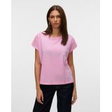 Vero Moda Kurzarmshirt VMEMMY SS LACE TAPE TOP JRS GA NOOS