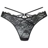 LASCANA String mit verführerischem Bänder-Detail und extravagantem Accessoire