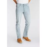 AJC Straight-Jeans gerade geschnitten, Used-Look-Waschung, niedrige Leibhöhe