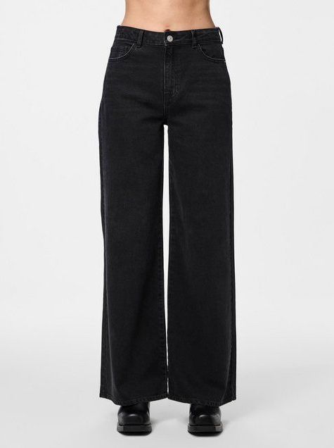pieces High-waist-Jeans PCSELMA HW WIDE JEANS BL NOOS BC