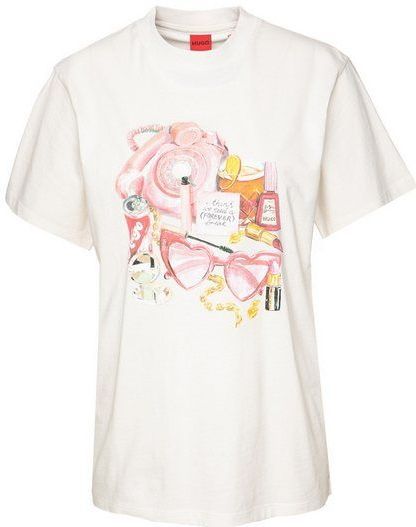 HUGO T-Shirt Vintage Tee_15 (1-tlg)