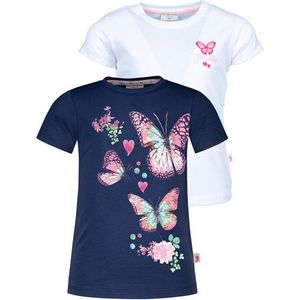 SALT AND PEPPER T-Shirt Fancy 2er-Pack mit wunderschönem Schmetterlingsdruck