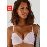 LASCANA Push-up-BH mit sexy Bänderoptik vorn, Dessous
