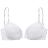 LASCANA Push-up-BH mit sexy Bänderoptik vorn, Dessous