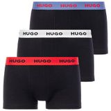 HUGO Trunk TRUNK TRIPLET PACK (Packung, 3-St) mit Logoschriftzug auf dem Bund