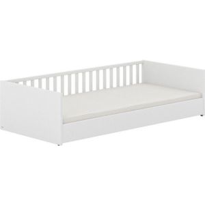 PAIDI Kinderbett LITTLE FLO, vom Baby bis zum Teeni, in mehreren Farben und Breiten (Breite/Länge: 90x200cm + 120X200cm +140x200cm), umbaubar zum Kinder- oder Jugendbett, Bodenbett auch als Sofa nutzbar