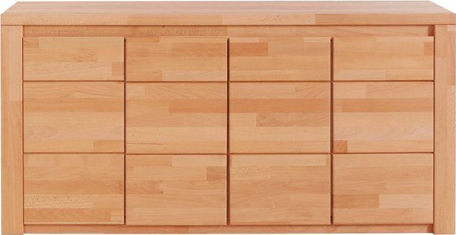 Home affaire Sideboard Burani, grifflose Optik
