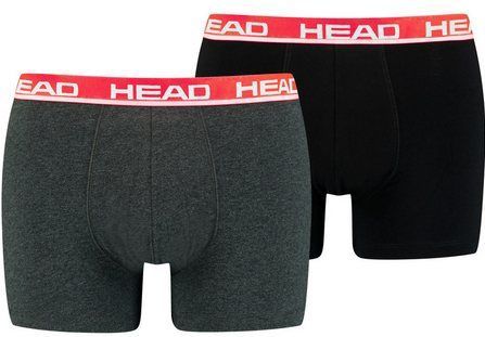 Head Boxershorts HEAD BASIC BOXER 2P (2er Pack) mit elastischem Logobund