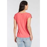 Laura Scott Shirtbluse aus glänzendem Satin