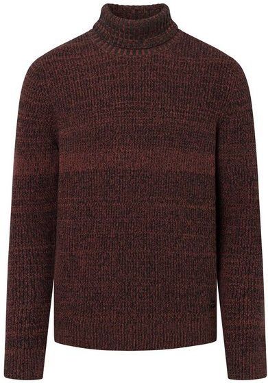Joop Jeans Rollkragenpullover Orlino aus meliertem Strick