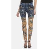 Cipo & Baxx Slim-fit-Jeans Jeans Mit coolen Schriftzügen, WD440