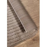 ELLE DECORATION Designteppich Cosy Panglao, auch als Rundteppich erhältlich, rechteckig, Höhe: 14 mm, uni Kurzflor, Hoch Tief Struktur, modern, Skandi, Boho, Wohnzimmer
