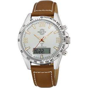 MASTER TIME Funkchronograph Sporty MTGA-10877-42L, Armbanduhr, Quarzuhr, Herrenuhr, automatischer Kalender