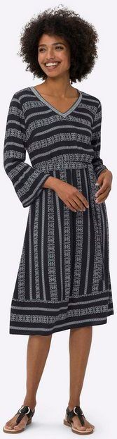 heine Etuikleid Druckkleid