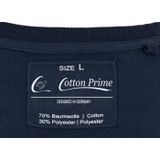 Cotton Prime® Hoodie Sweater Pullover aus Baumwollmischung und weichem Innenfleece