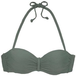 Sunseeker Bügel-Bandeau-Bikini-Top Loretta, mit Strukturmuster