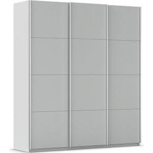 rauch Schwebetürenschrank Kleiderschrank Schrank Garderobe AGORDO mit Dekor- oder Hochglanzfront (in zwei Griff-Farben) durchdachte Innenausstattung, in 4 Breiten und 2 Höhen MADE IN GERMANY