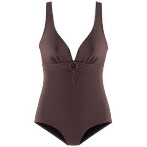 s.Oliver Badeanzug Rome mit Zierring und Shaping-Effekt