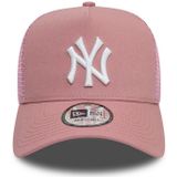 New Era Trucker Cap New Era League Ess Trucker Adjustable Cap NY YANKEES Rosa