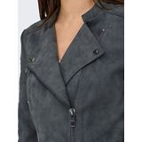 ONLY Lederimitatjacke ONLAVA FAUX LEATHER BIKER OTW NOOS mit Biker-Details