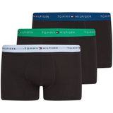 Tommy Hilfiger Underwear Boxer TRUNK 3 PACK (3-St) mit kontrastfarbenem Logobund