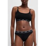 HUGO String TRIPLET THONG STRIPE (3-St) mit HUGO Logo-Elastikbund