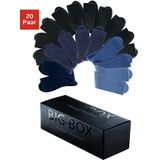 H.I.S Businesssocken (Box, 20-Paar) in der Big-Box