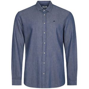 Maddox Trachtenhemd Trachtenhemd - Hemd-107, Blau
