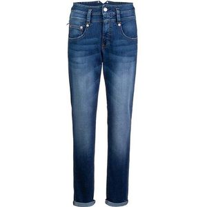 Herrlicher Stretch-Jeans HERRLICHER PITCH MOM Organic Denim blue desire 5317-OD100-866