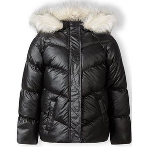 MINOTI Winterjacke Gefütterte Jacke mit abnehmbarem Kunstfell (2y-14y)