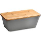 KESPER® Brotkasten, Bambus, Melamin, (1-tlg), mit Deckel als Schneidbrett
