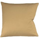fleuresse Kissenbezug Colours Mako Satin, 100% Baumwolle, mit Reißverschluss, (2 Stück), Mako Satin, glänzend, glatt, Premium Qualität