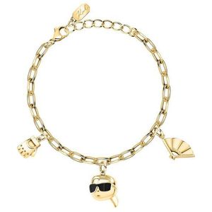 KARL LAGERFELD Armband Karl Lagerfeld Damen-Armband Edelstahl