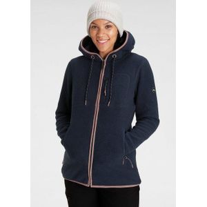 Polarino Fleecejacke für kalte Tage, aus Fleece, modischer Stil