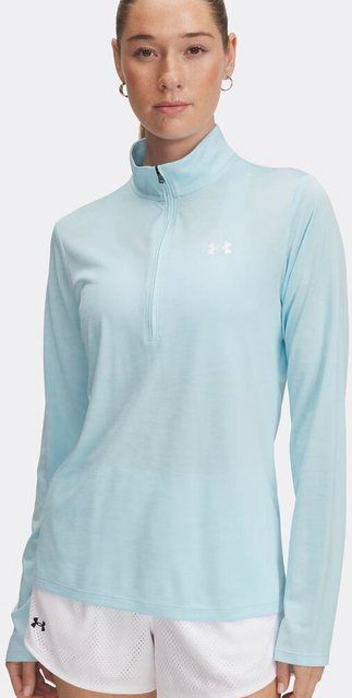 Under Armour® Longsleeve Tech 1/2 Zip- Twist-Blu
