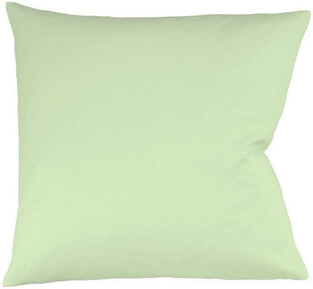 fleuresse Kissenbezug Colours Mako Satin, 100% Baumwolle, mit Reißverschluss, (2 Stück), Mako Satin, glänzend, glatt, Premium Qualität