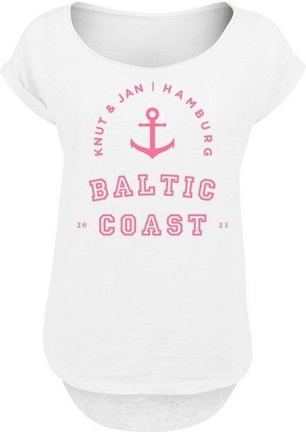 F4NT4STIC T-Shirt PLUS SIZE Baltic Coast Print