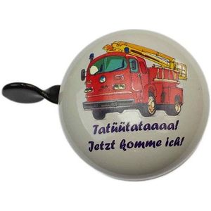 bb Klostermann Fahrradklingel beBell Mini Ding Dong Feuerwehr „Tatütata“, Ø 60mm