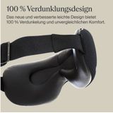 Therabody Gesichtsmassagegerät SmartGoggles 2.0 Augenmassage, Vibration, Massage, Wärme, lindert Kopfschmerzen, verbessert die Schlafqualität, App-Steuerung