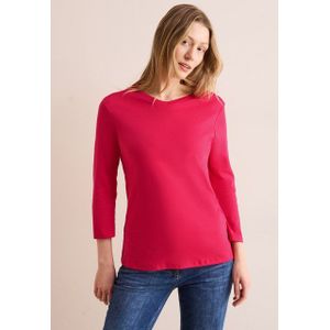 CECIL Langarmshirt aus reiner Baumwolle