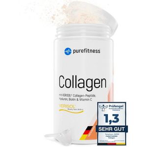 Purefitness Kollagen Pulver Komplex mit Verisol Collagen Peptide 450g,45 Portionen Pulver