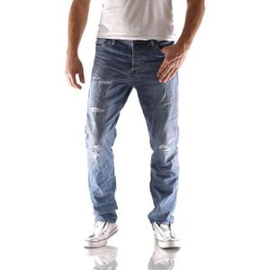 Jack & Jones Slim-fit-Jeans Jack & Jones Tim Original JJ177 Slim Fit Herren Jeans