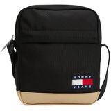 Tommy Jeans Umhängetasche TJM ESS DAILY SQUARED REPORTER, Men Schultertasche, Freizeittasche mit kontrastfarbigem Boden