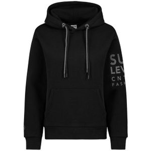 SUBLEVEL Hoodie Moderner Schnitt mit Kapuze und Kordelzug Print-D-Hood