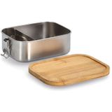Zeller Present Lunchbox, (1-tlg), hochwertige Edelstahl Brotdose